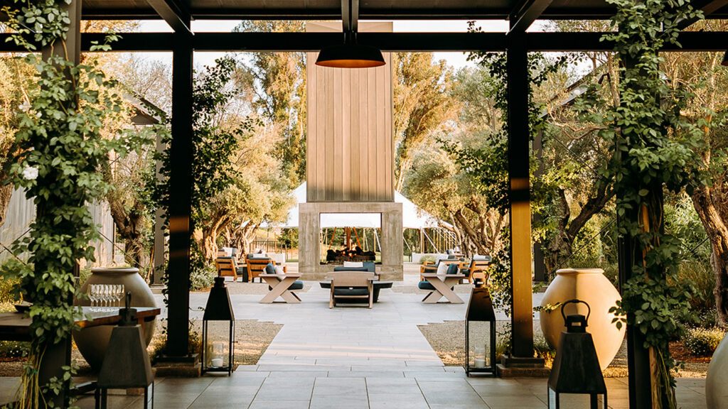 Ojai Valley Inn outdoor dining